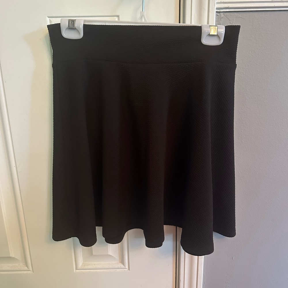 Lily White Black Mini Skirt
